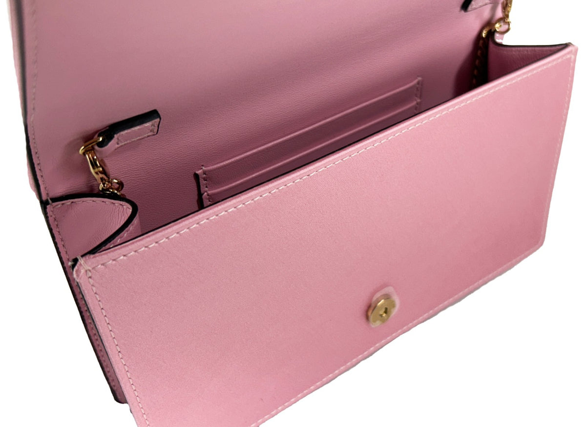 Versace Medusa Crystal Satin Mini Chain Crossbody Bag Purse