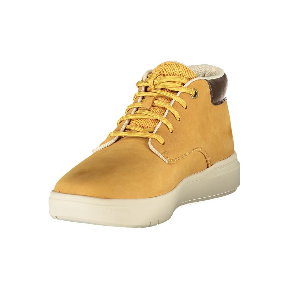 Marrone Leather Men Sneaker