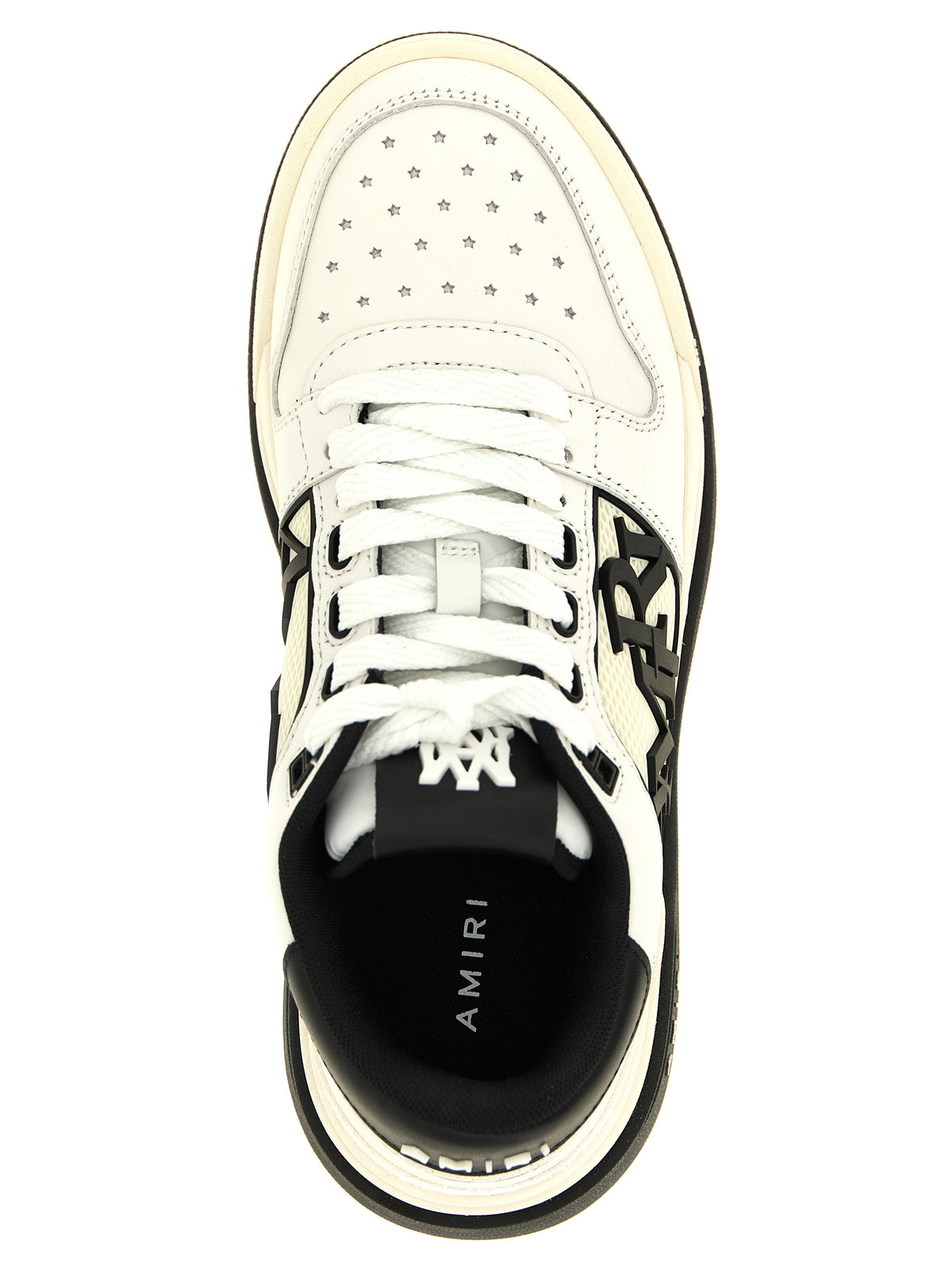 Bicolor Calfskin Athletic Sneakers