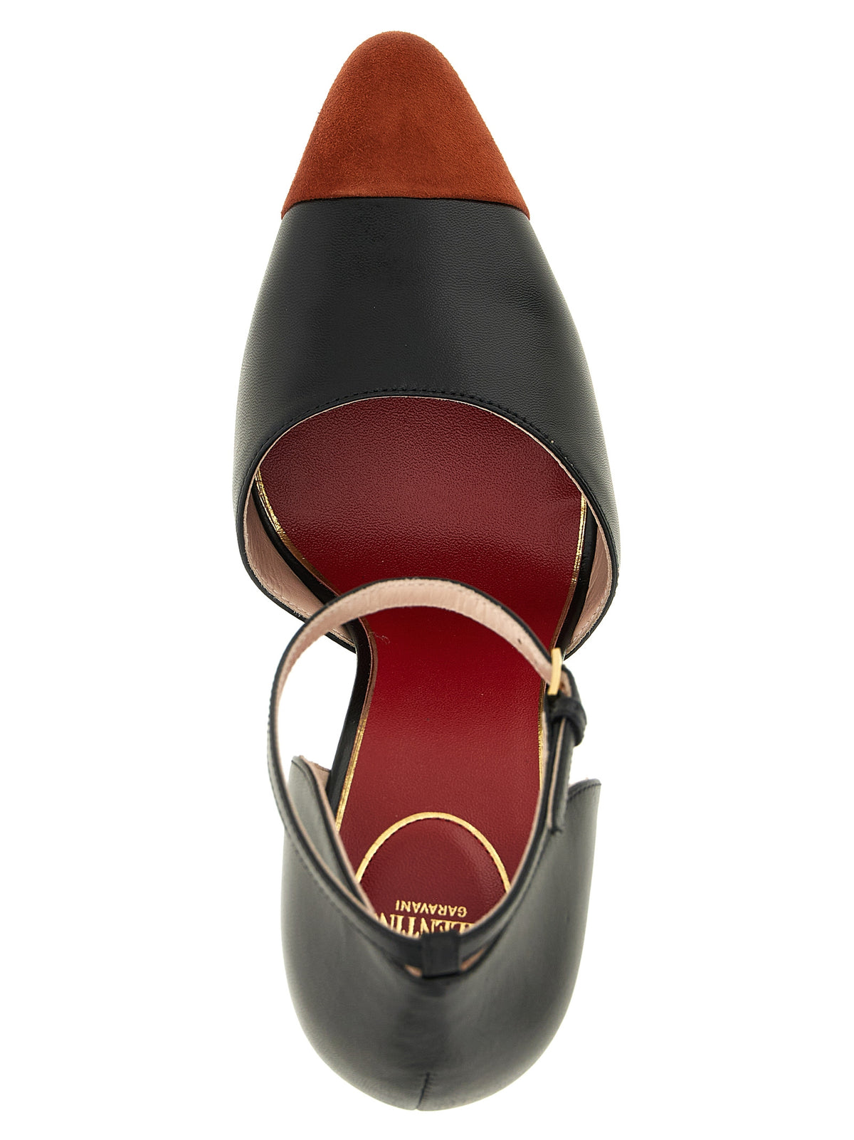 Black Goatskin High Heel Pumps