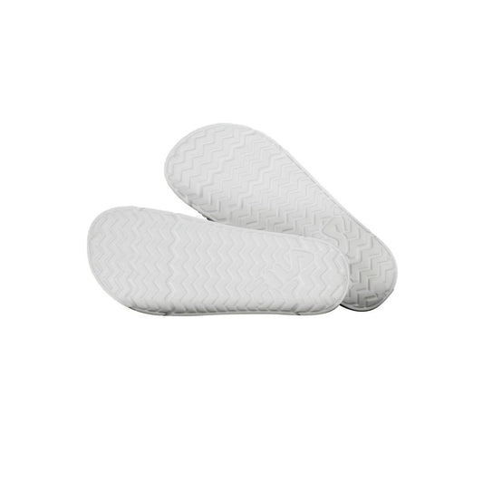 White Polyurethane Women's Slipper
