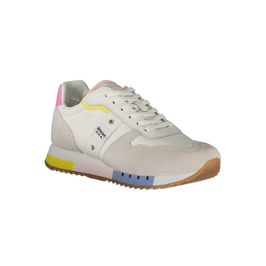 Bianco Poliuretano Woman Sneaker