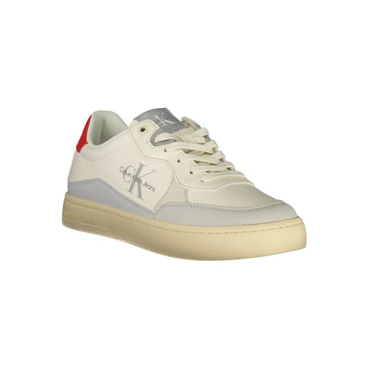 White Leather Men Sneaker