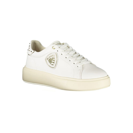 Bianco Poliuretano Women Sneaker