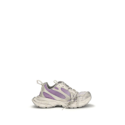 Multicolor Fabric Athletic Sneakers