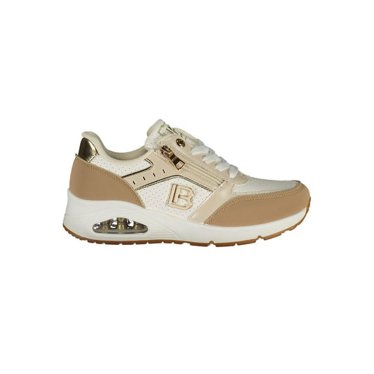 Bianco Polyurethane Women Sneaker