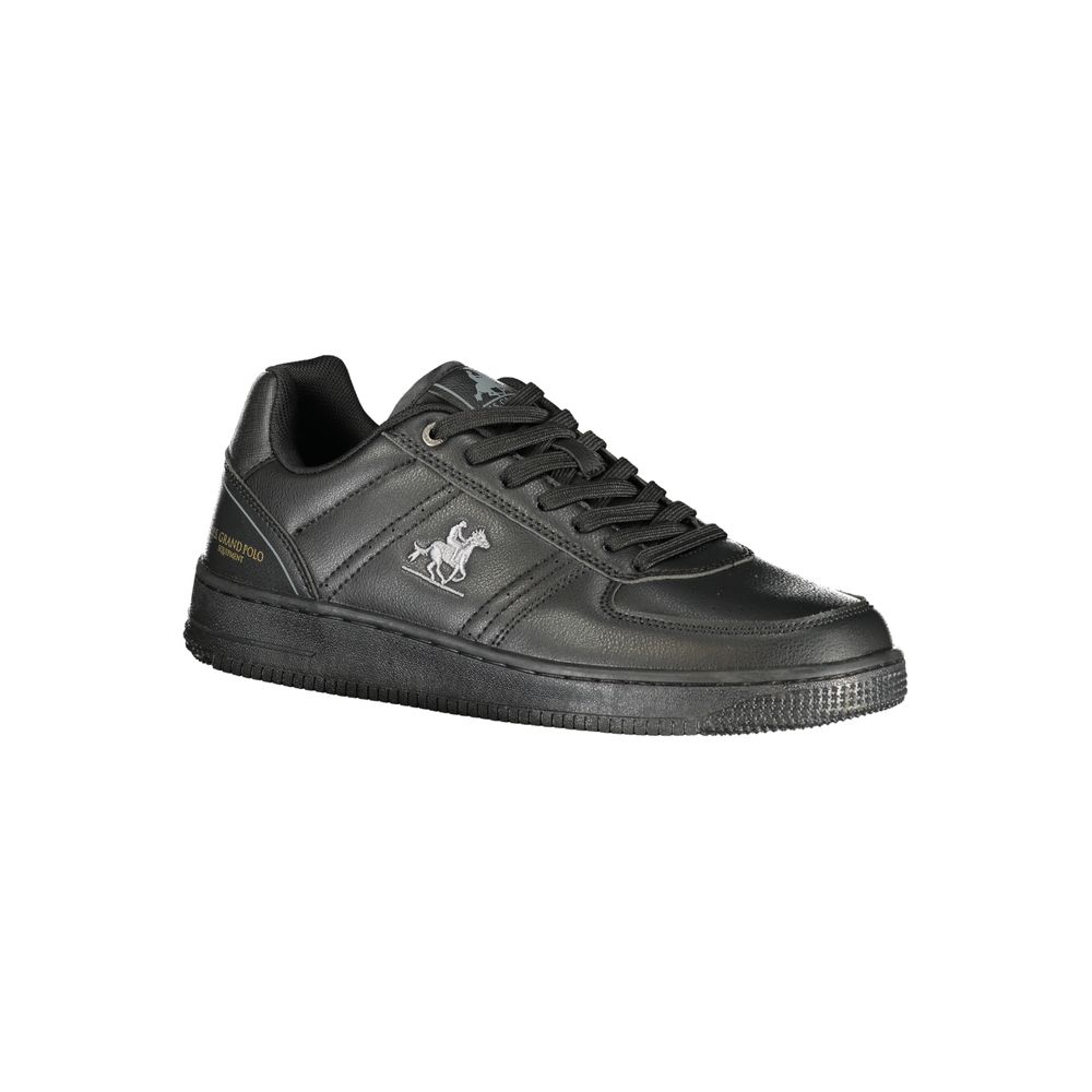 Nero Leather Men Sneaker