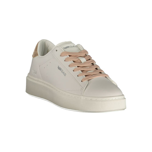 Bianco Polyurethane Women Sneaker