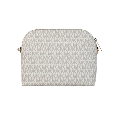 Michael Kors Women'S Back Slip Pocket Signature Canvas Crossbody Bag