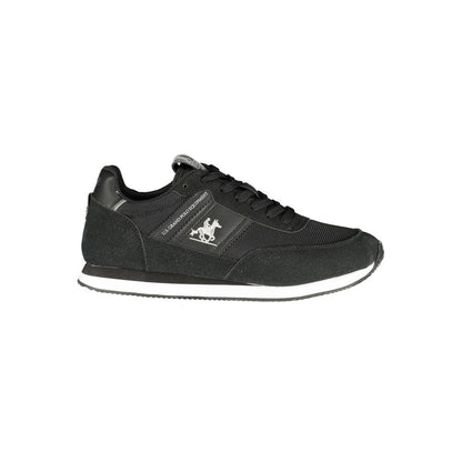 Nero Polyester Men's Sneaker