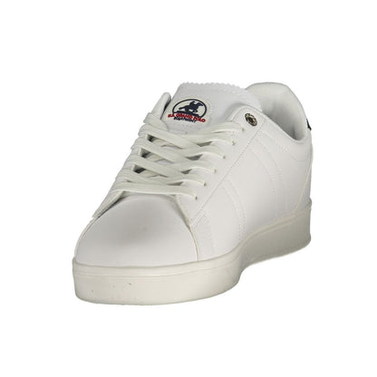 Bianco Poliuretano Uomo Sneaker