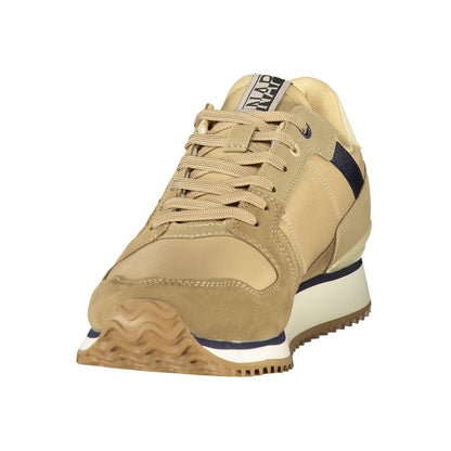 Brown Leather Men's Sneaker