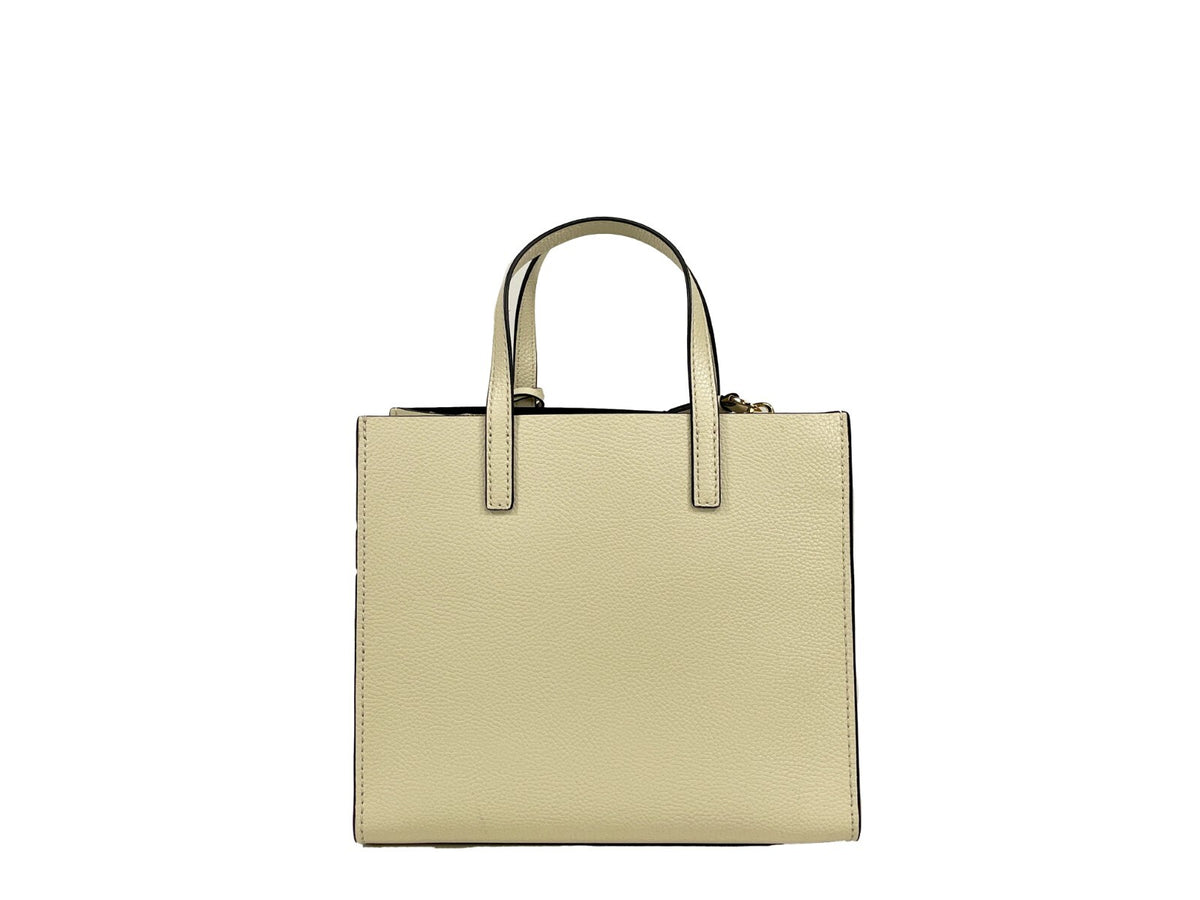 Women'S Mini Pebbled Tote - Marshmallow
