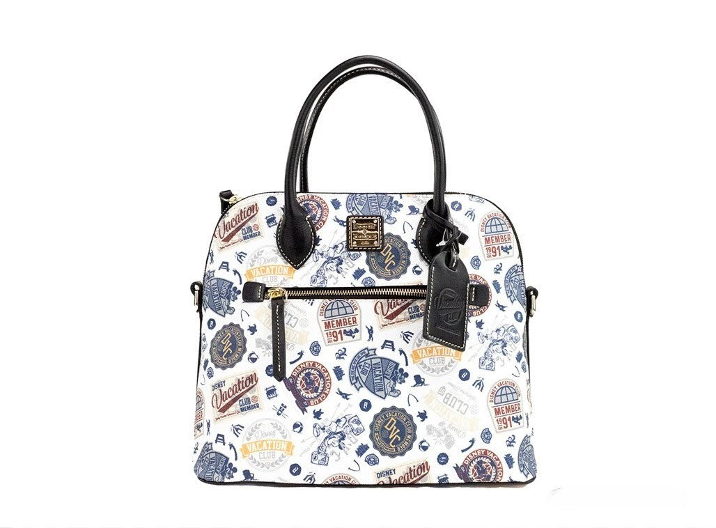 Dooney & Bourke Disney Vacation Club 2022 Domed Satchel Crossbody Handbag Purse