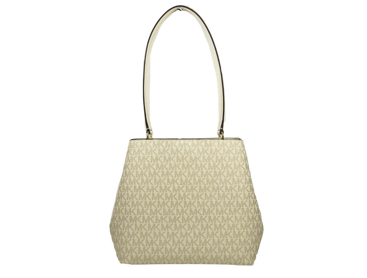Michael Kors Medium Pratt Bucket Shoulder Bag Purse