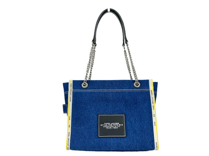 Marc Jacobs Denim Chain Medium The Tote Bag