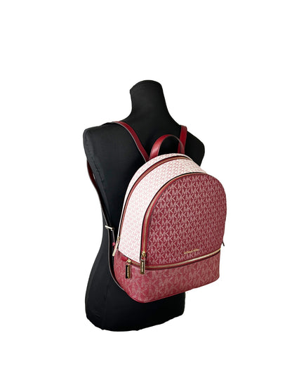 Michael Kors Rhea Medium PVC Backpack Bookbag