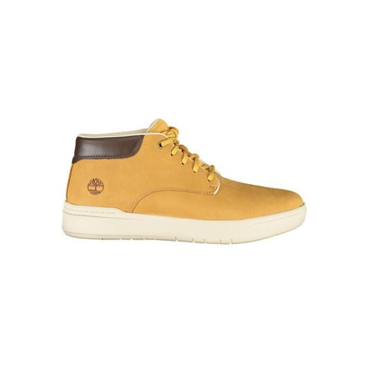 Marrone Leather Men Sneaker