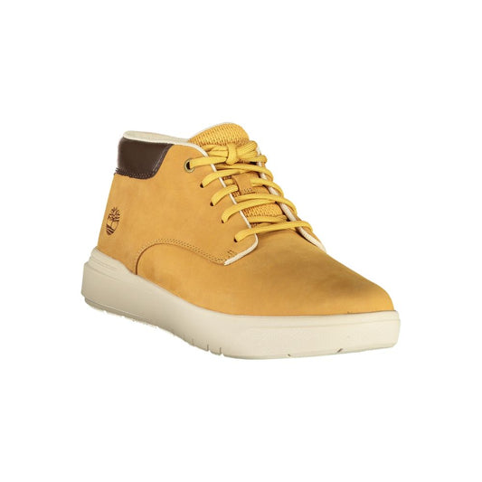 Marrone Leather Men Sneaker