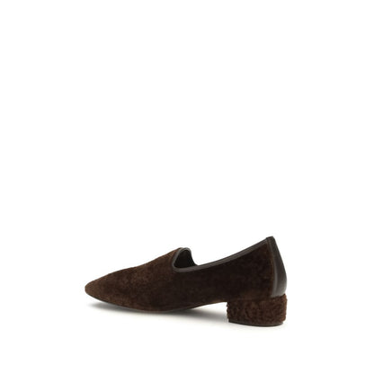 Brown Calf Leather Bos Taurus Slip-On Loafers