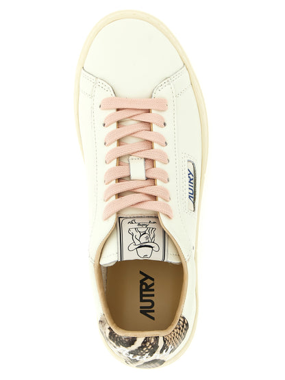 Multicolor Cowhide Low Top Sneakers