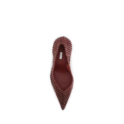 Red Crystals High Heel Pumps