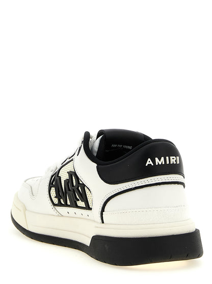 Bicolor Calfskin Athletic Sneakers