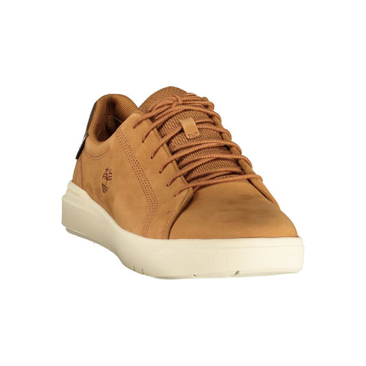 Brown Leather Men's Sneaker