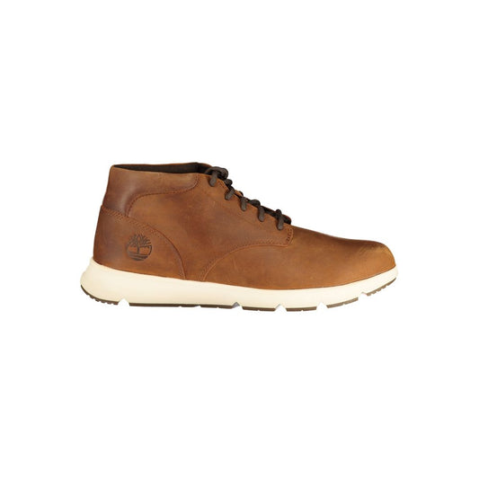 Brown Leather Men's Sneaker