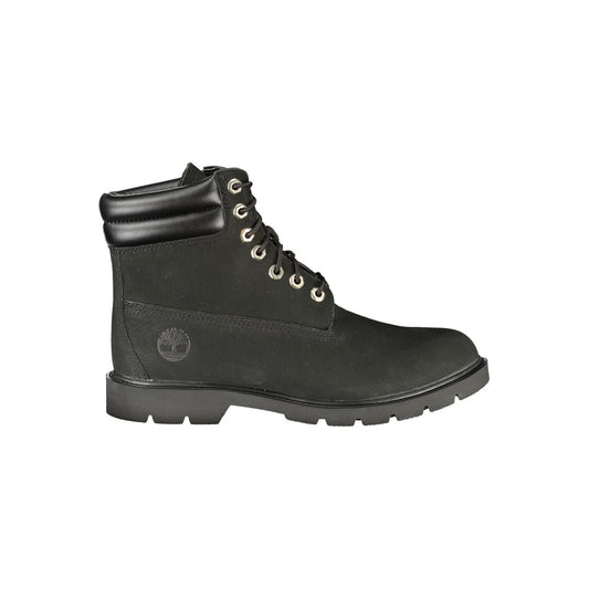 Nero Leather Men Ankle Boot