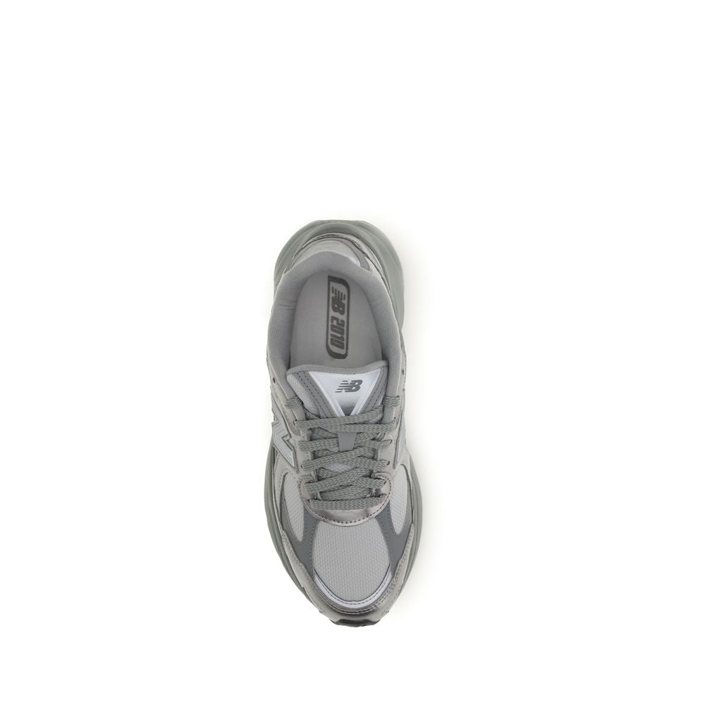 Gray Fabric Athletic Sneakers