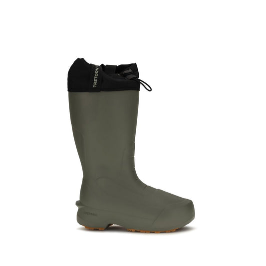 Bicolor Rubber Rain Boots