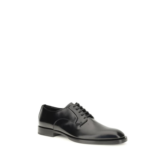 Black Calf Leather Bos Taurus Oxfords And Derbies