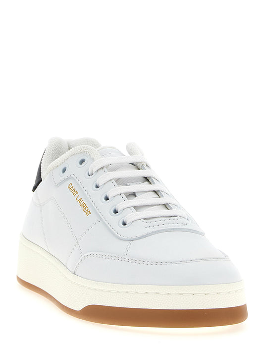 Bicolor Calfskin Low Top Sneakers