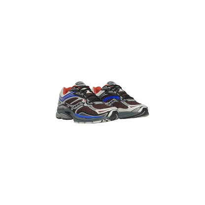 Bicolor Synthetic Athletic Sneakers