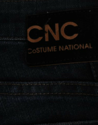 Blue skinnny leg jeans