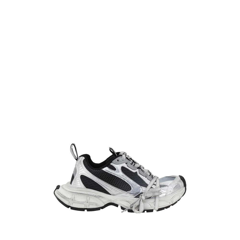 Multicolor Fabric Athletic Sneakers