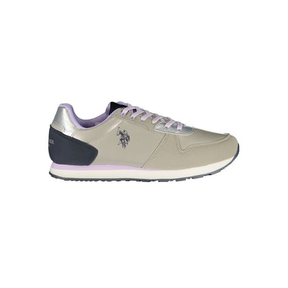 Argento Polyester Women Sneaker