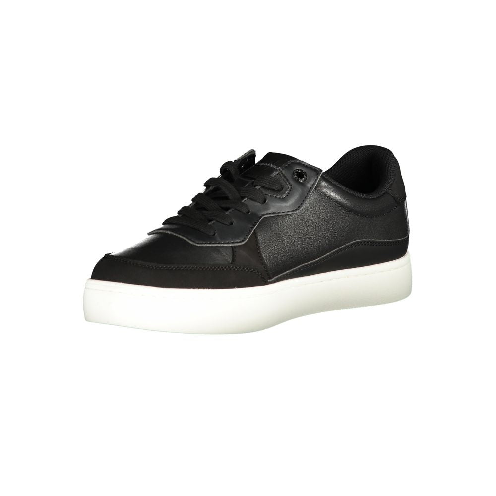 Nero Polyurethane Men Sneaker