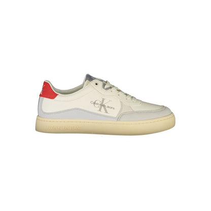 White Leather Men Sneaker