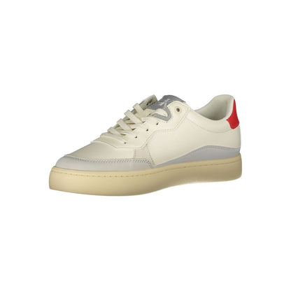 White Leather Men Sneaker