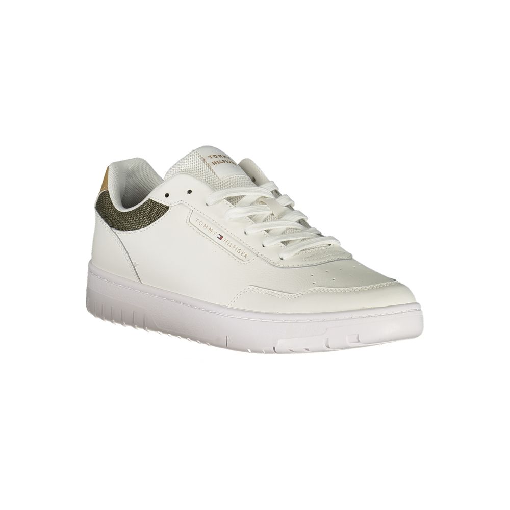White Leather Men Sneaker