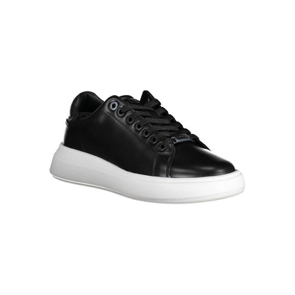 Nero Pelle Donna Sneaker