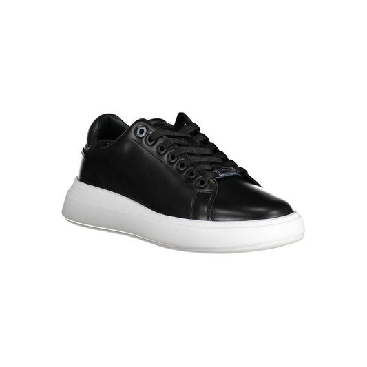 Nero Pelle Donna Sneaker