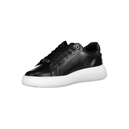 Nero Pelle Donna Sneaker