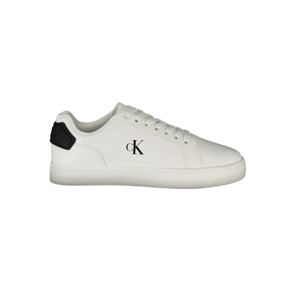 Bianco Poliuretano Men Sneaker