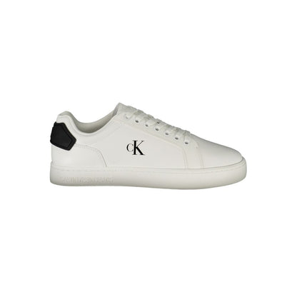 Bianco Poliuretano Men Sneaker