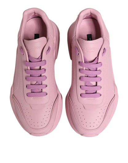 Pink Leather Daymaster Low Top Sneakers Shoes
