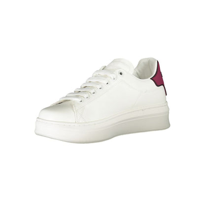 Rosso Poliuretano Women Sneaker
