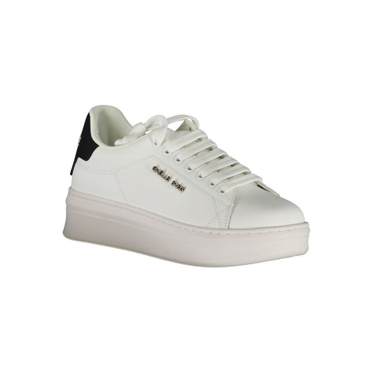 Bianco Poliuretano Women Sneaker
